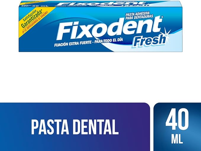 FIXODENT FRESH CREMA ADHESIVA Prara Dentaduras