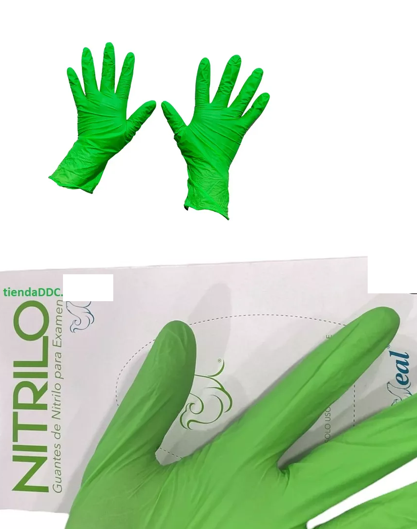 7502236492251 - UniSeal - GUANTES - GUANTE DE NITRILO 100 pzas UniSeal | TiendaDDC.com