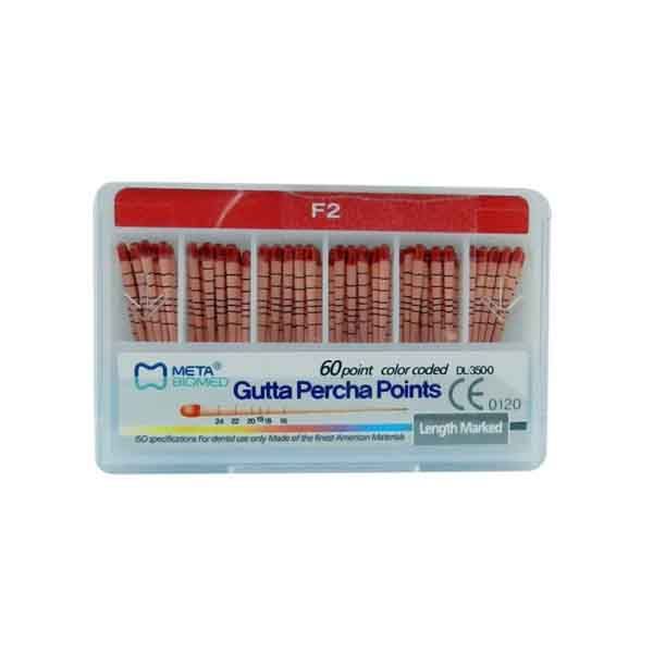 Gutapercha Taper Metabiomed F1 F2 F3