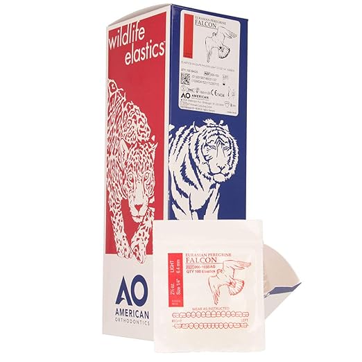 Elasticos ligas Intraorales Bolsa C/100 Ligas AO