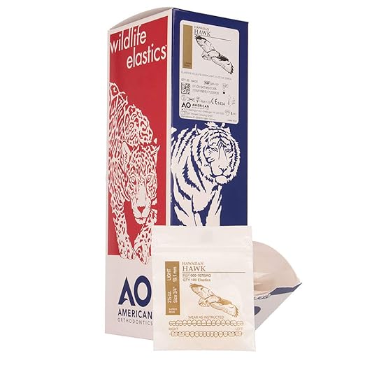 Elasticos ligas Intraorales Bolsa C/100 Ligas AO