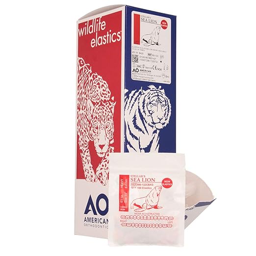 Elasticos Intraorales Ligas AO COLORES NEON