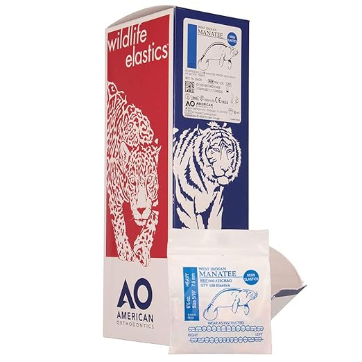 Elasticos Intraorales Ligas AO COLORES NEON