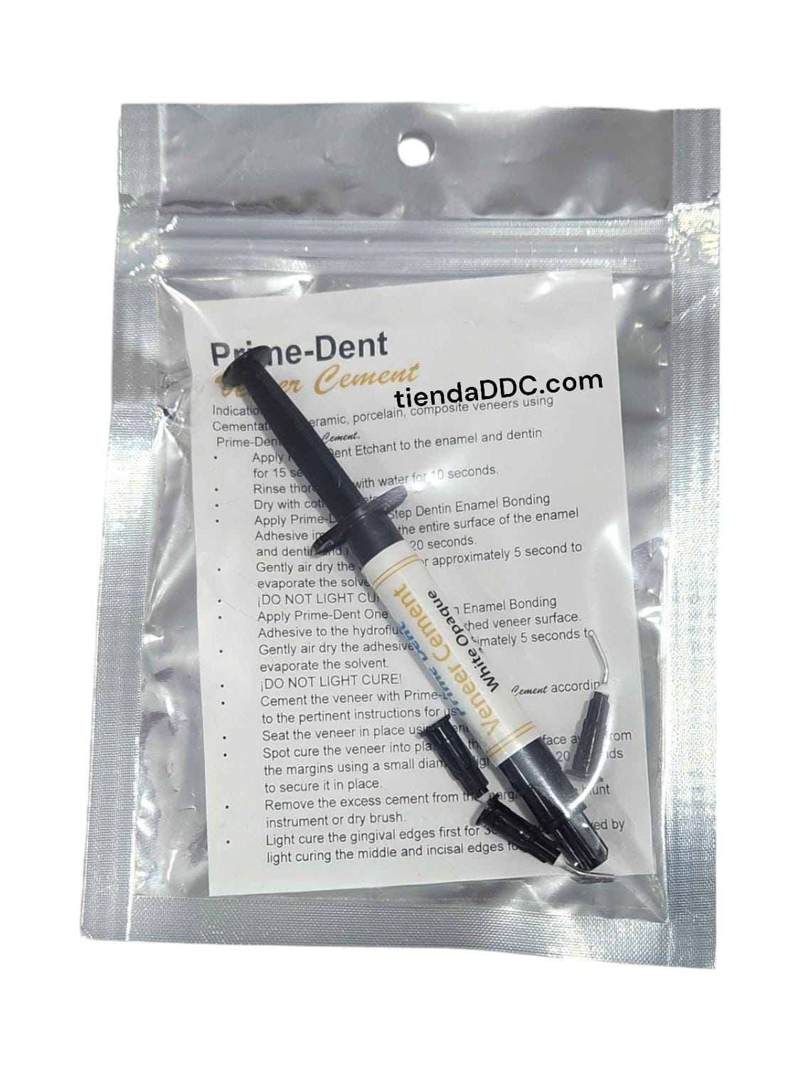 Cemento Carillas Veneer Cement Prime Dent