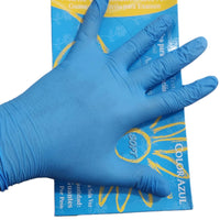 Guantes Nitrilo Azul Blossom 100pz