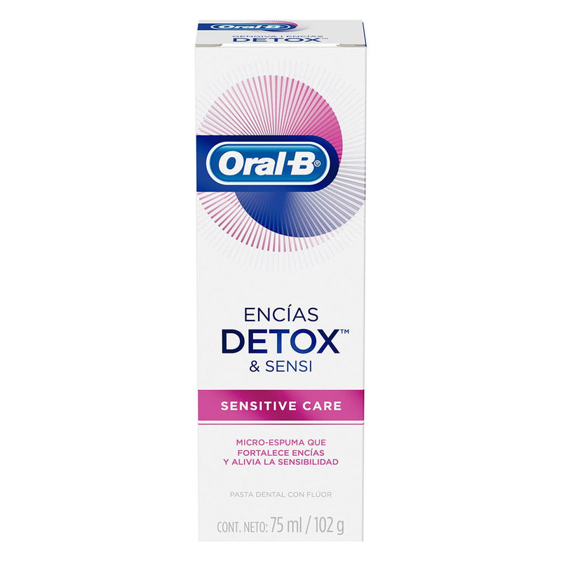 Detox 75 ml Pasta Dental Oral B Sensitive Care