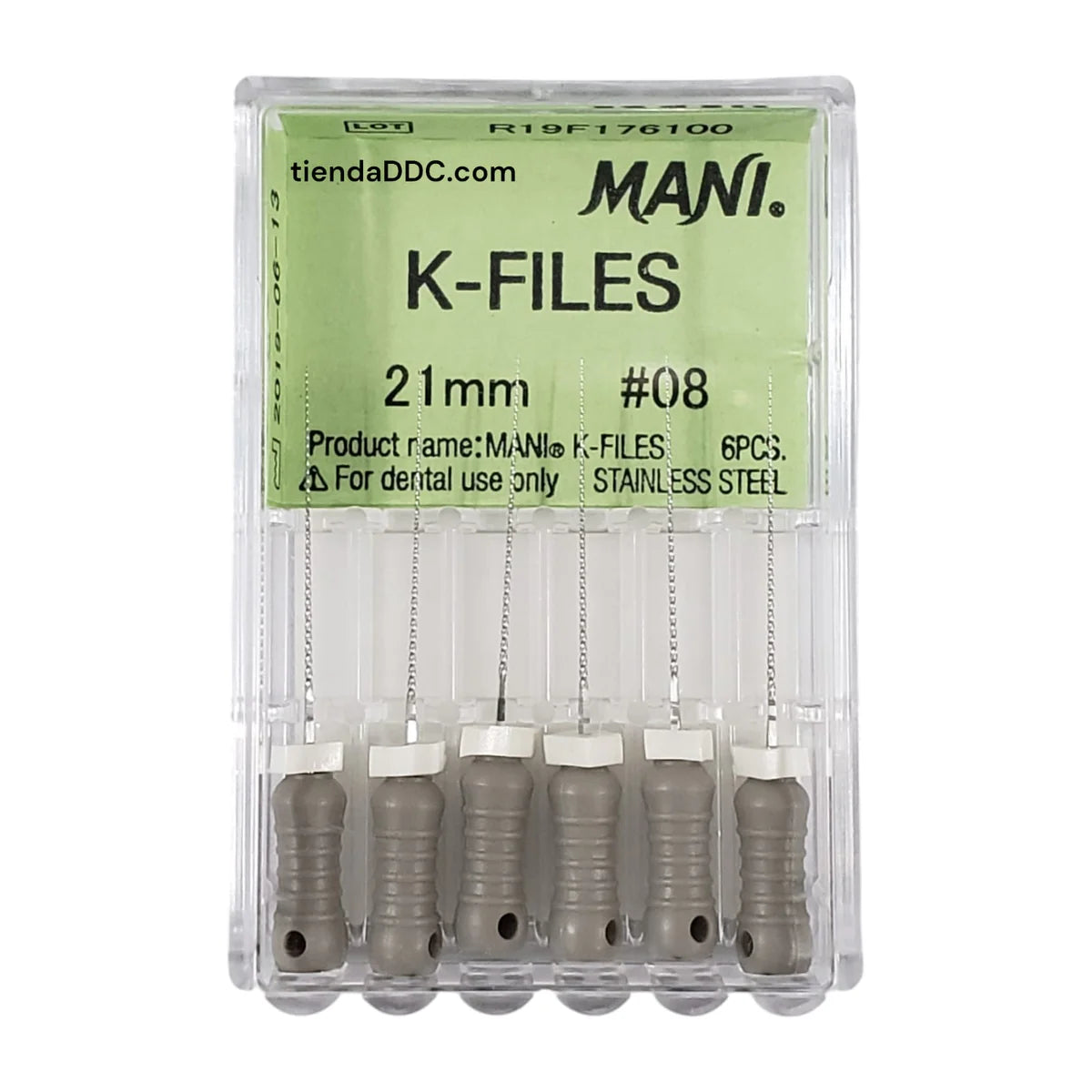 LIMAS MANI K-Files primera serie 21mm