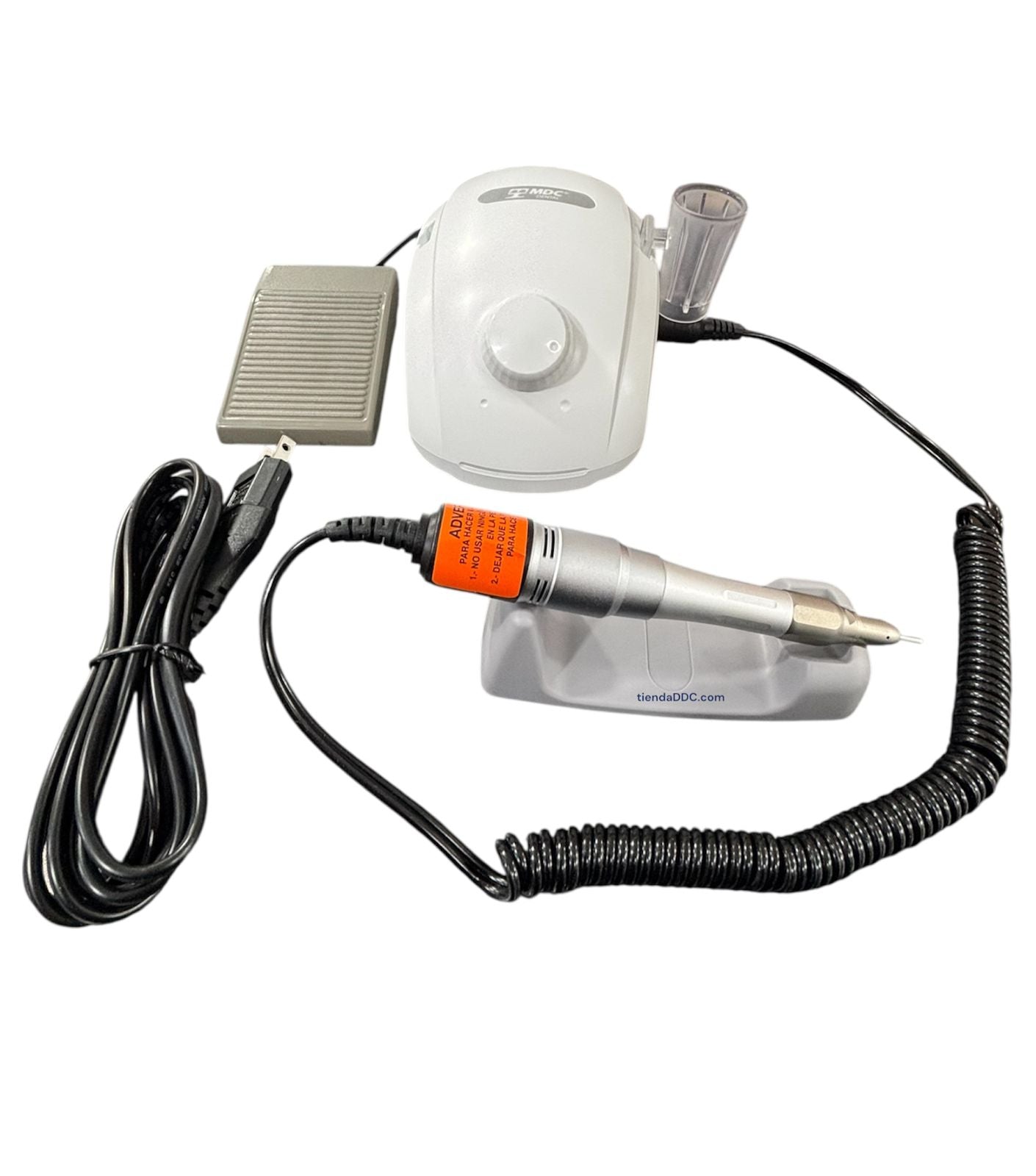 Micromotor Mdc Blnaco Con Pieza Recta Blanco