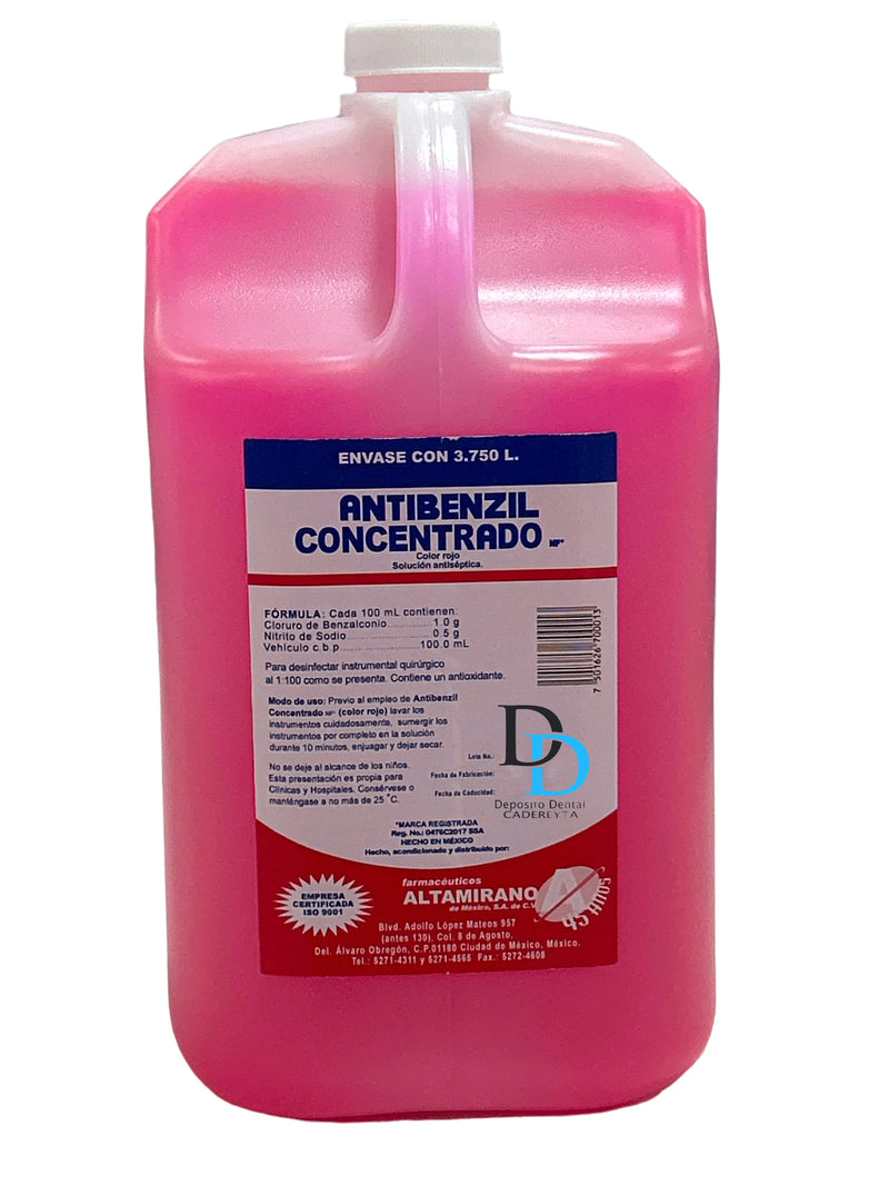 DESINFECTANTE ANTIBEZIL CONCENTRADO ROJO Jabon