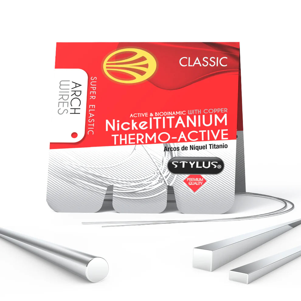 Tienda DDC - Ah Kim Pech - ORTO - Arcos Nickel Titanium Termo Activados Classic c/10 | TiendaDDC.com