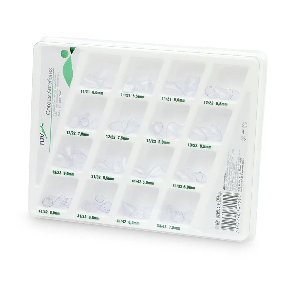 Coronas Dentales Transparentes preformadas Tdv