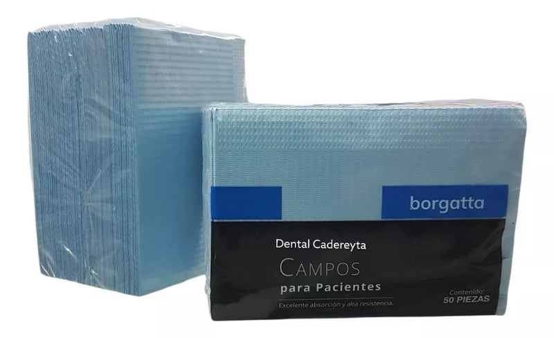 BABEROS CAMPOS QUIRURJICOS DESECHABLE C/50 Borgatta