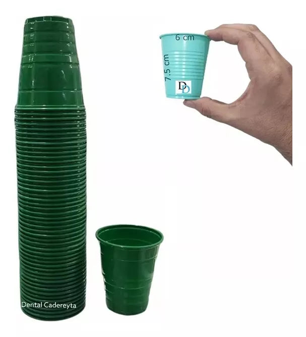 VASOS DESECHABLES DE PLASTICO 5oz C/50 Borgatta