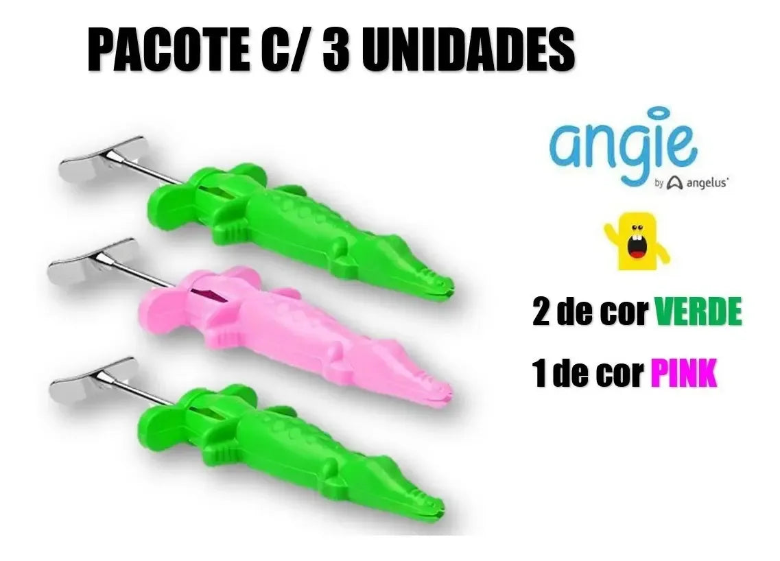 7898078650974 - Tienda DDC - Guante Carpule Cocodrilo Angelus Odontopediatria 3 Pzas | TiendaDDC.com