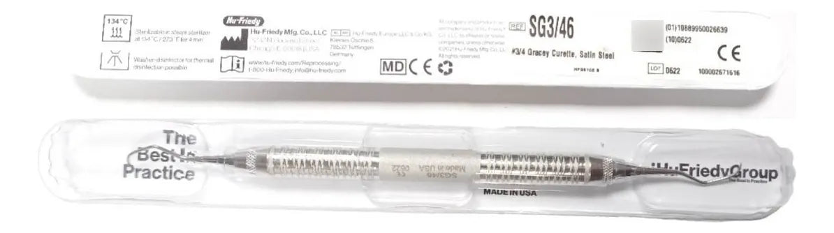 Tienda DDC - HU-FRIEDY - Cureta Gracey Sg 3/4 Hu Friedy | TiendaDDC.com