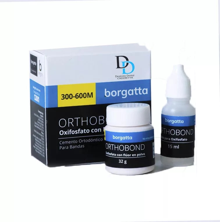 Orthobond Oxifosfato Con Flúor Cemento Para Bandas