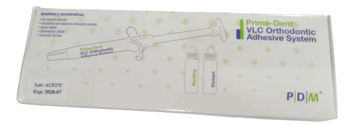 Tienda DDC - PRIME DENT - ORTO - KIT VLC ORTHODONTIC Sisteman adhesivo Prime Dent | TiendaDDC.com