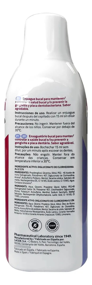 7501043162289 - Tienda DDC - Enjuague Bucal Lacer Perioxidin Colutorio Encias 500ml | TiendaDDC.com