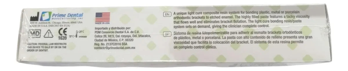 Tienda DDC - PRIME DENT - ORTO - KIT VLC ORTHODONTIC Sisteman adhesivo Prime Dent | TiendaDDC.com