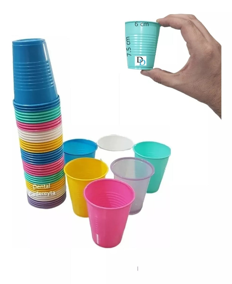 VASOS DESECHABLES DE PLASTICO 5oz C/50 Borgatta