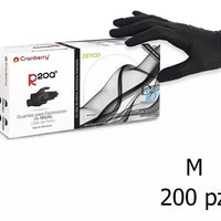 Guantes Negros Cranberry Nitrilo Zeyco R200EVO 200 Pzas