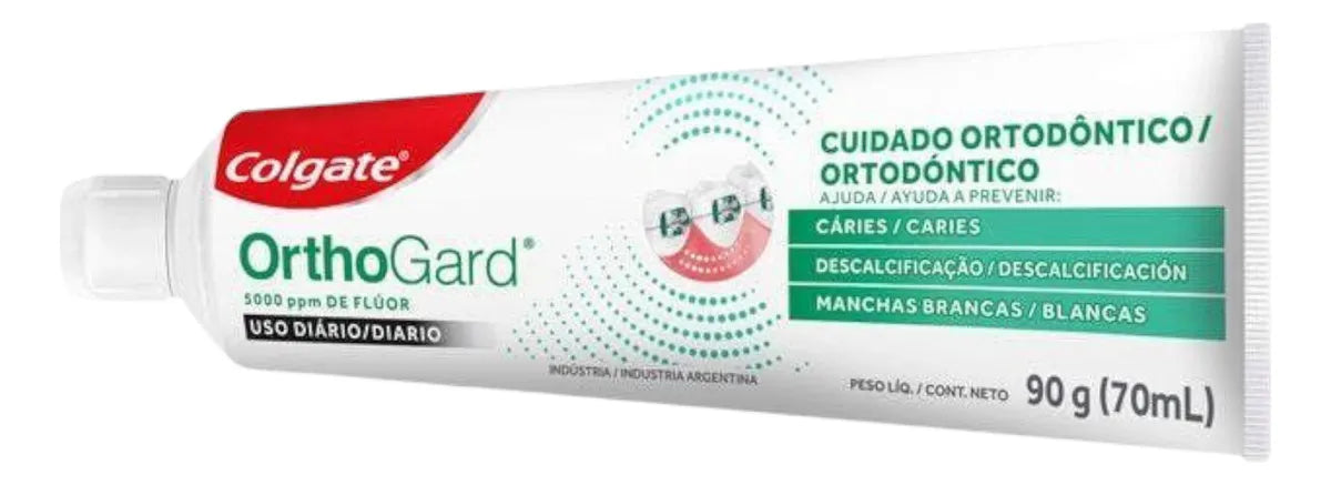 Pasta Dental Colgate Para Ortodoncia Orthogard 90gr Brackets