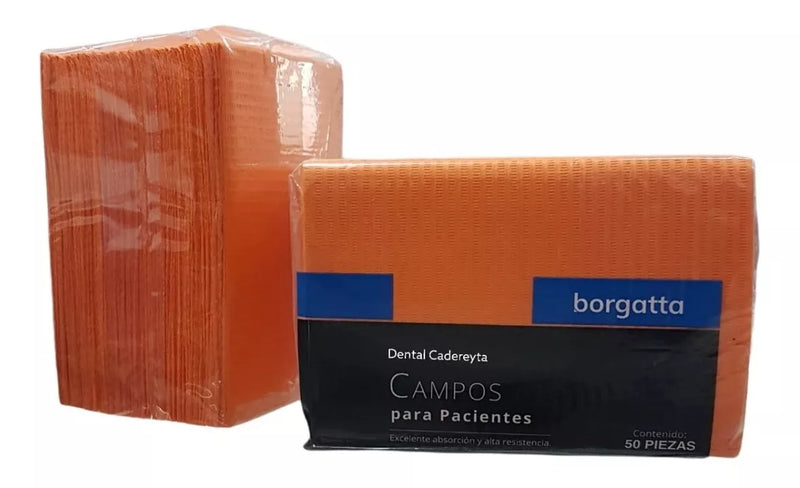 BABEROS CAMPOS QUIRURJICOS DESECHABLE C/50 Borgatta