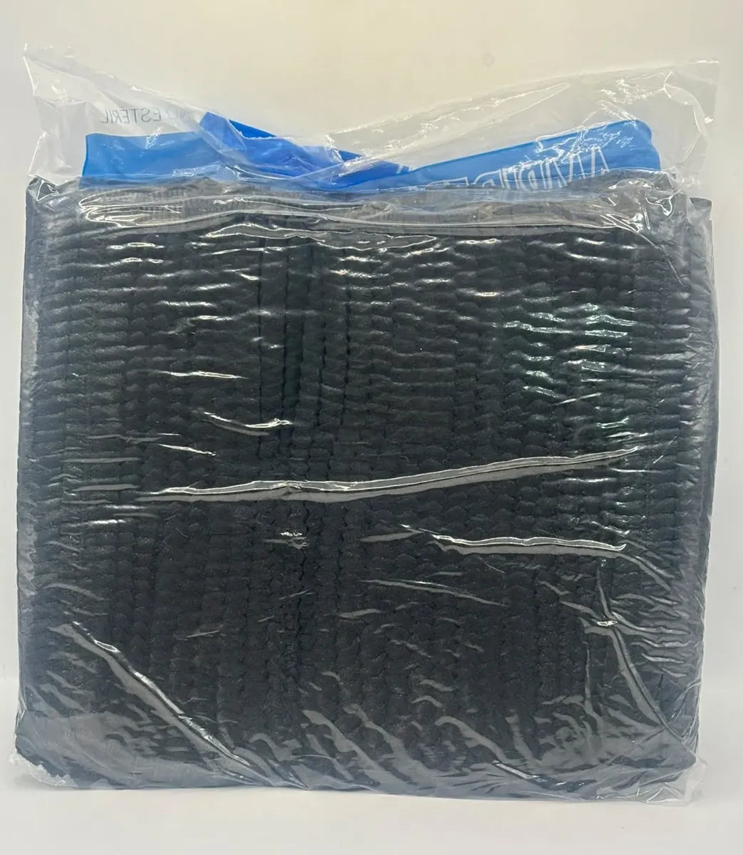 7502224248518 - Deposito Dental Cadereyta - Gorro Plisado Desechable Color Negro Ambiderm 100pz | TiendaDDC.com