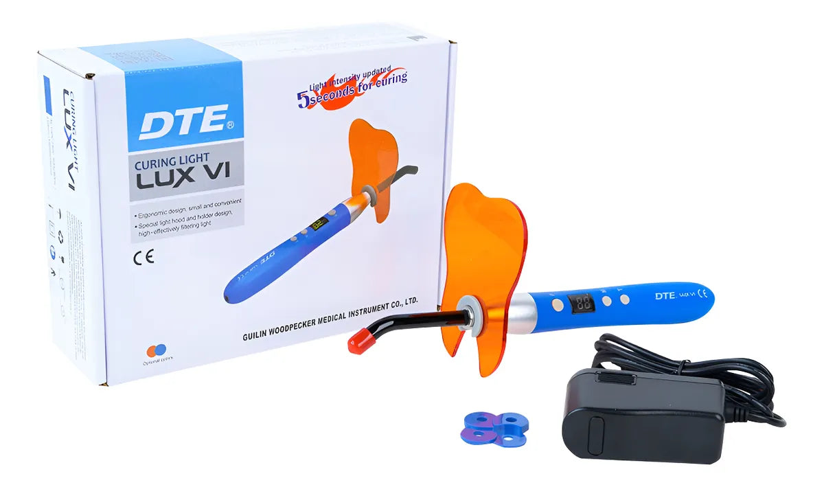 Lampara Fotocurado Dental Inalambrica Led Dte 6 5segundos