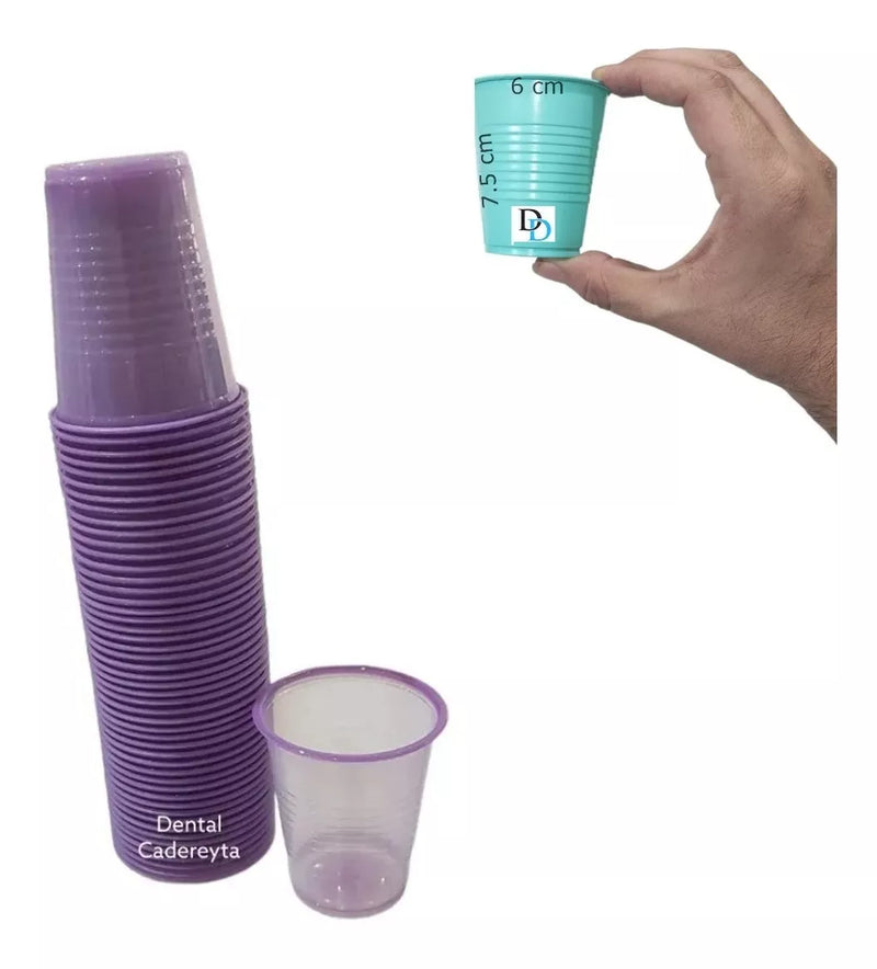 VASOS DESECHABLES DE PLASTICO 5oz C/50 Borgatta