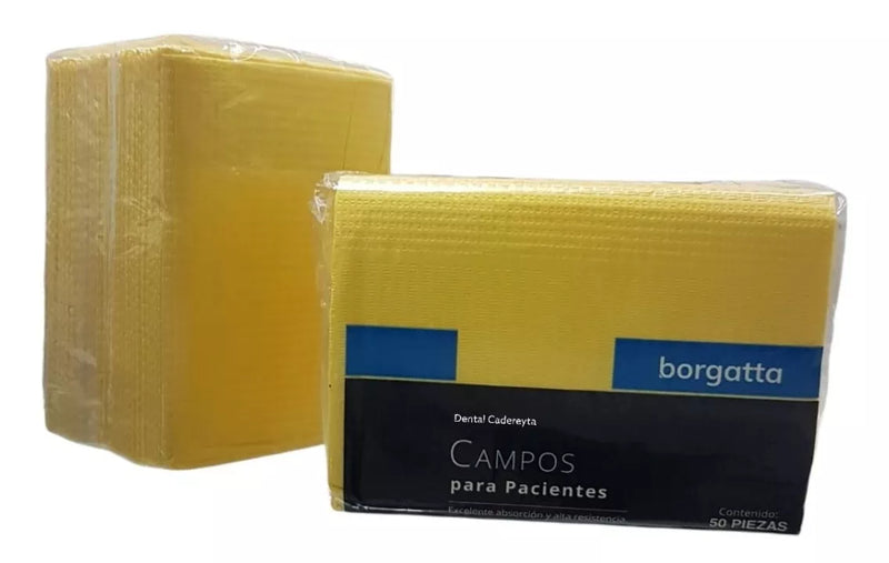 BABEROS CAMPOS QUIRURJICOS DESECHABLE C/50 Borgatta