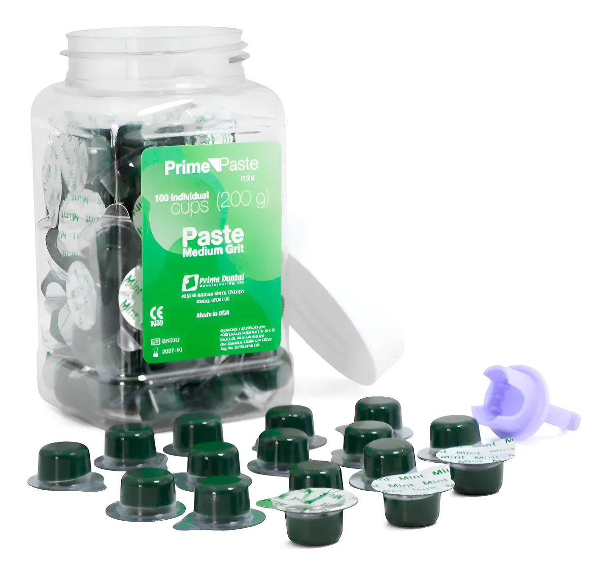 Pasta Dental Para Profilaxis Prime Dental 100pz