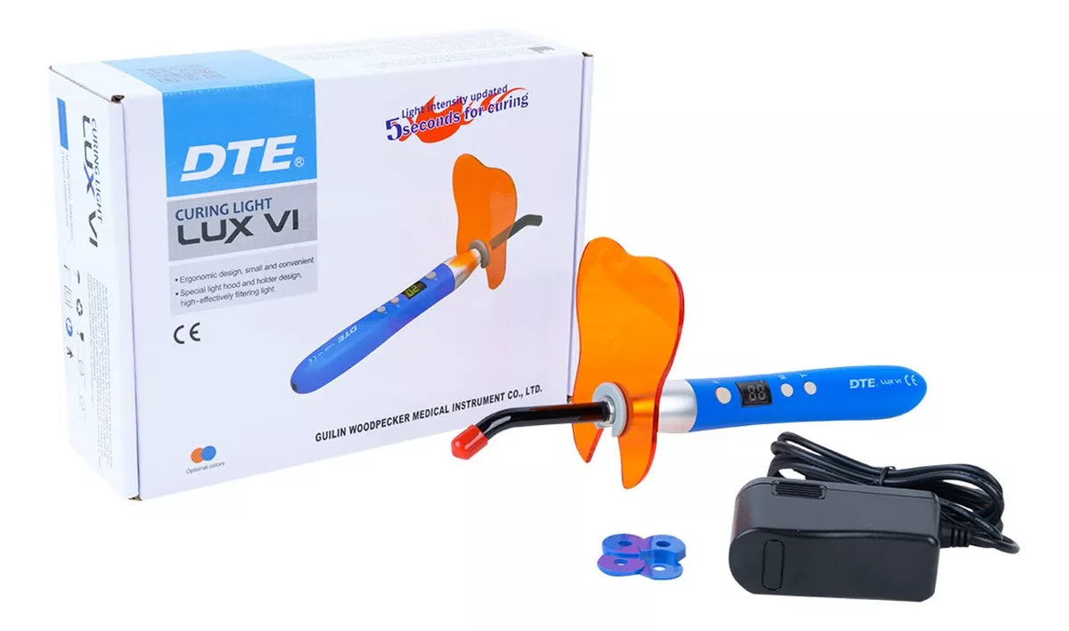 Lampara Fotocurado Dental Inalambrica Led Dte 6 5segundos