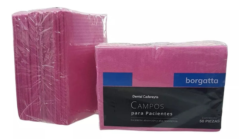 BABEROS CAMPOS QUIRURJICOS DESECHABLE C/50 Borgatta