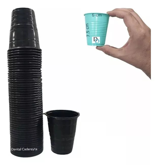 VASOS DESECHABLES DE PLASTICO 5oz C/50 Borgatta