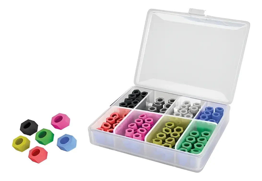 7898561541512 - maquira - Anillos Silicona Identificadores Instrumental Dental 60 Pzs Surtido | TiendaDDC.com