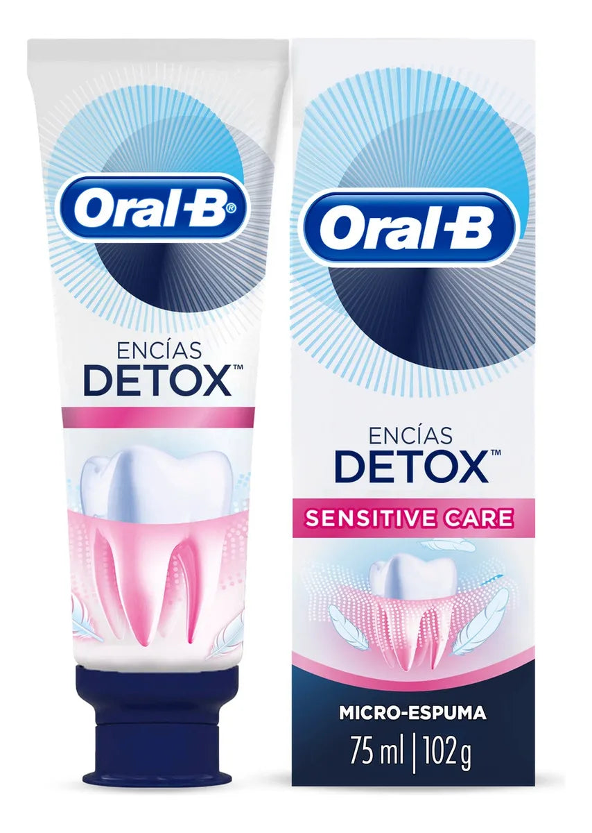 Detox 75 ml Pasta Dental Oral B Sensitive Care