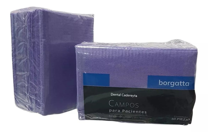 BABEROS CAMPOS QUIRURJICOS DESECHABLE C/50 Borgatta