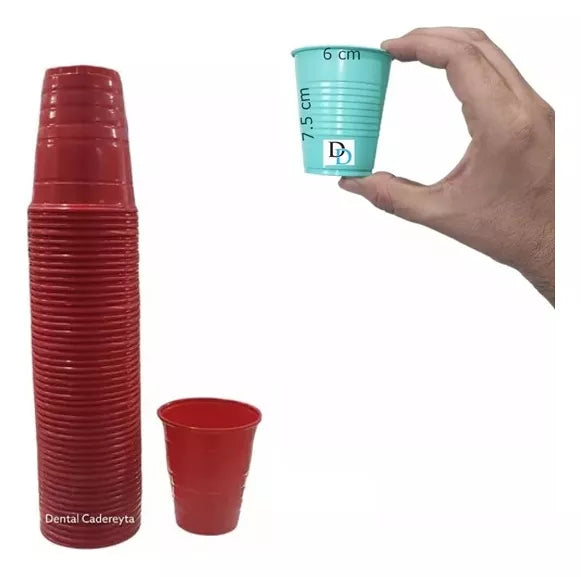 VASOS DESECHABLES DE PLASTICO 5oz C/50 Borgatta