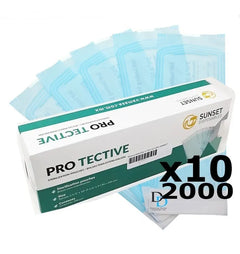 BOLSA PARA ESTERILIZARA AUTOSELLABLE 9 x 23cm Caja Master con 1000 pzas