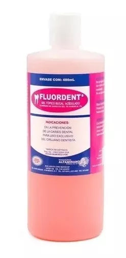 Fluordent Gel Flúor Dental 480ml