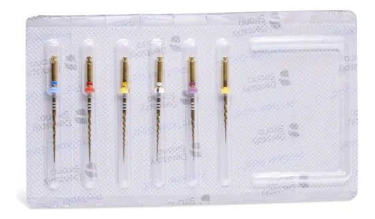 Tienda DDC - DENTSPLY - ENDO - kit Limas endodoncia Protaper Gold 21Mm SX S1 S2 F1 F2 F3 | TiendaDDC.com