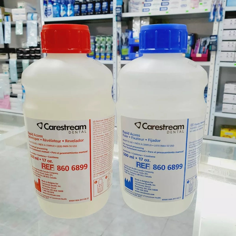 Juego Liquido Revelador y Fijador 500ml Carestream 500ML