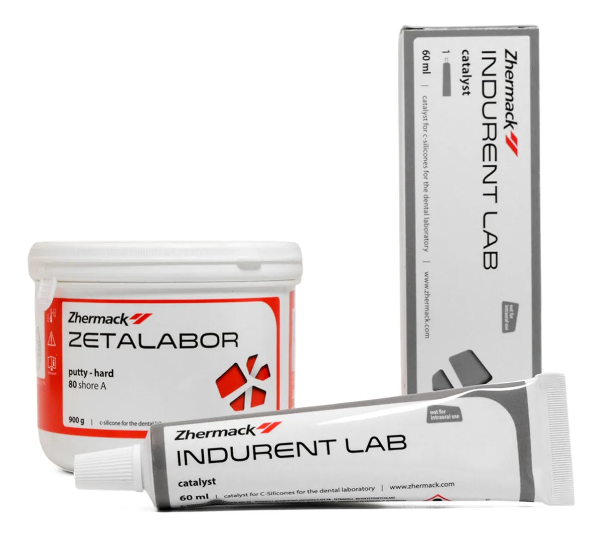 Zetalabor Putty Hard 900 Gr + Indurent Lab 60ml Zhermack