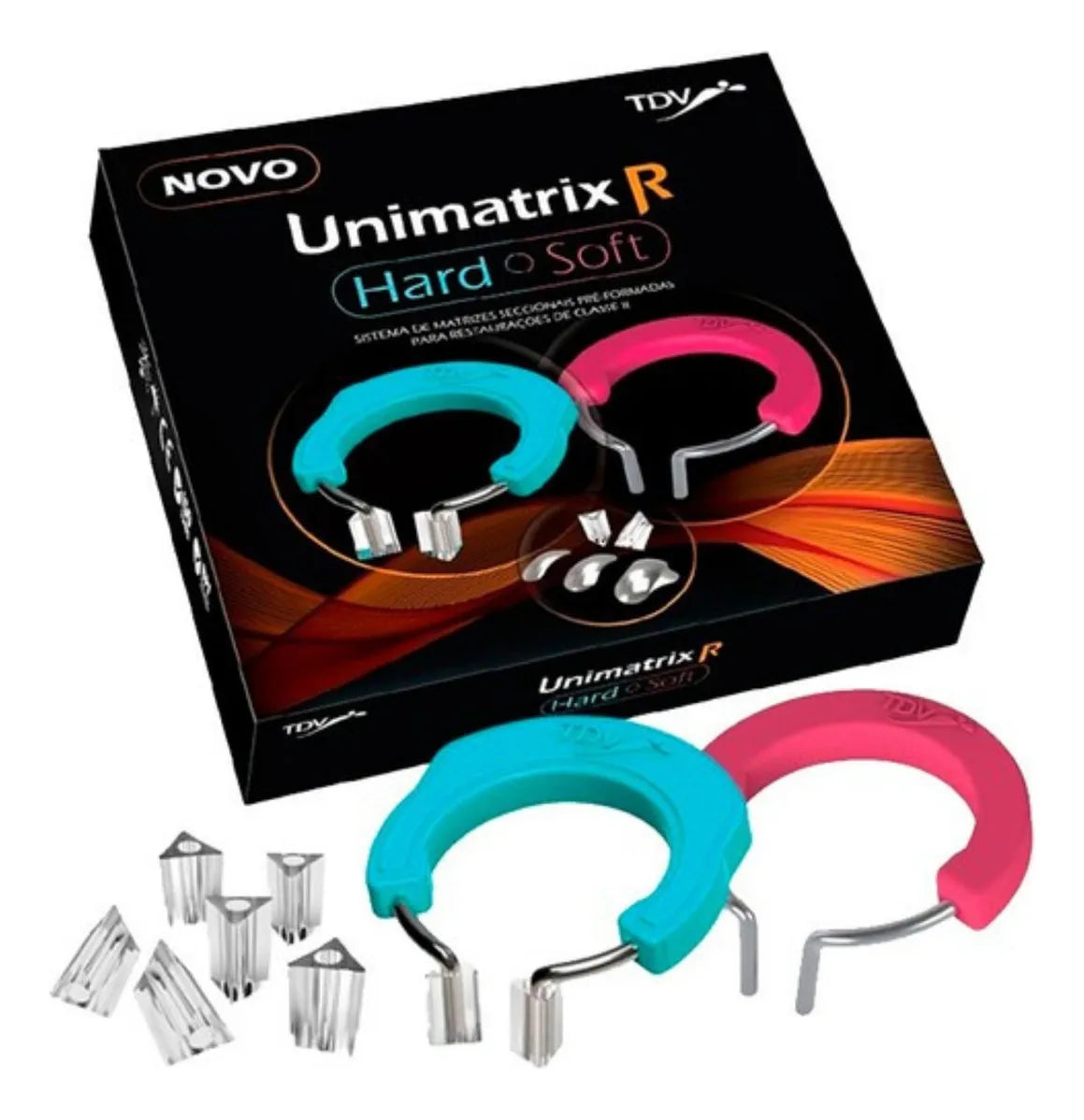 Kit Matices Dentales Tdv Unimatrix R 50 Matrices 2 Anillos