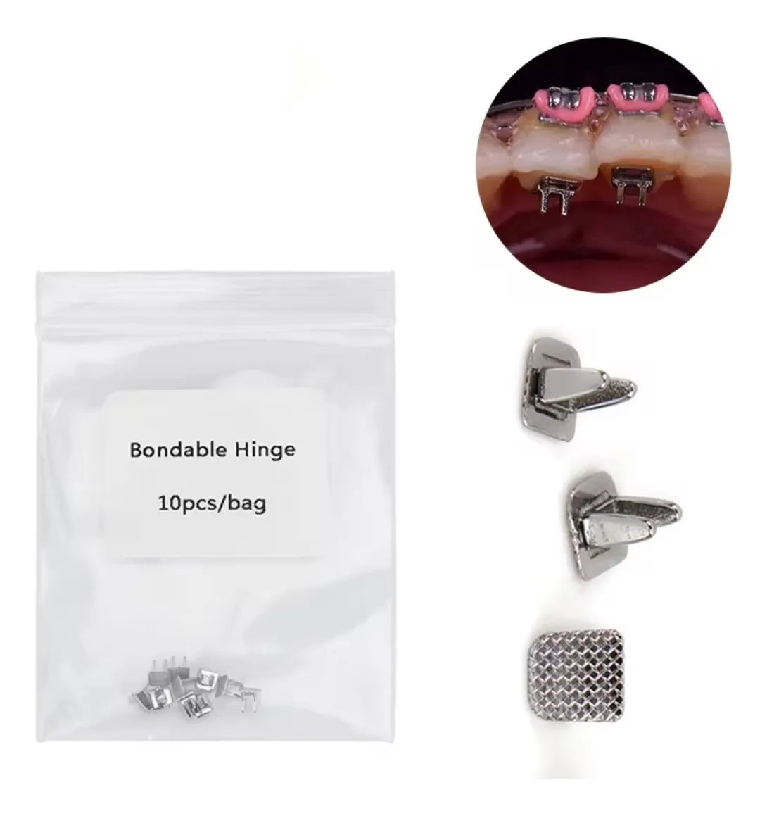 Spike dental trampa lingual ortodoncia c/10 Spikes