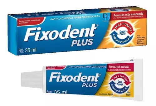 FIXODENT PLUS CREMA ADHESIVA Prara Dentaduras