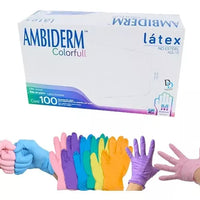 GUATE DE LATEX COLORFULL talla Mediana Ambiderm