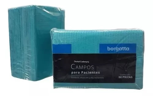 BABEROS CAMPOS QUIRURJICOS DESECHABLE C/50 Borgatta