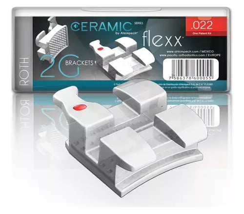 Brackets Roth Ortodoncia 2g Flexx Ceramico